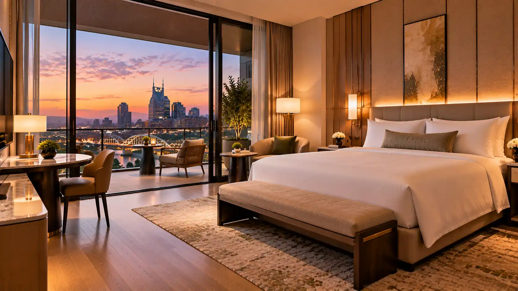 Balcony Room - One King Bed